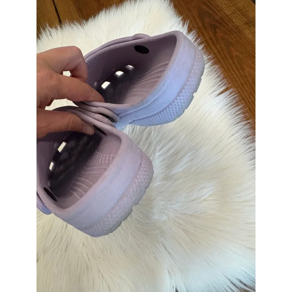 Croc purple women's size 4
